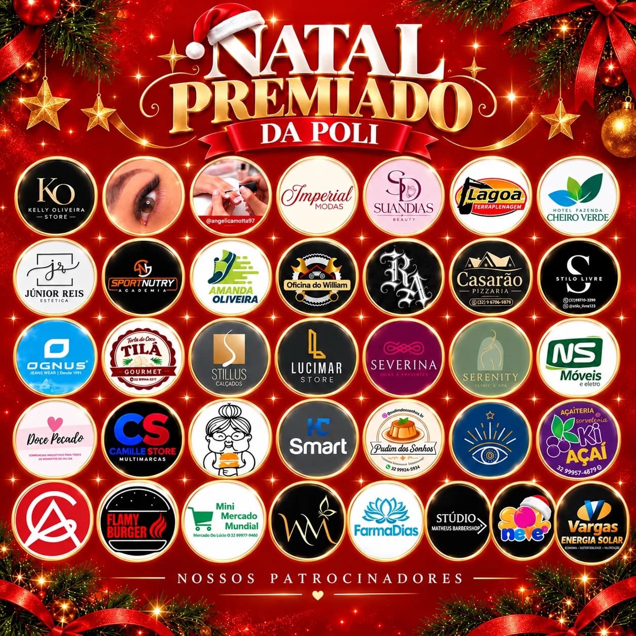 Natal Premiado Da Poli 35 PRÊMIOS